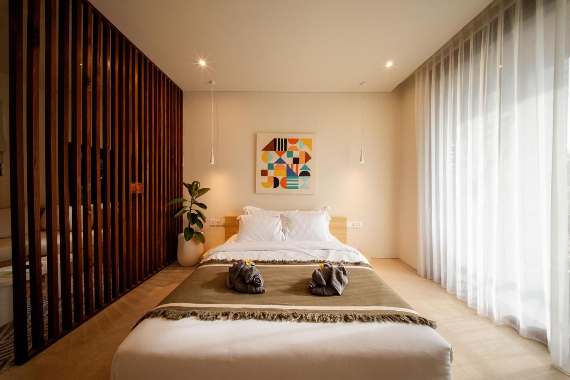 קנגו Thehub Pererenan Coworking, Pool And Rooftop מראה חיצוני תמונה