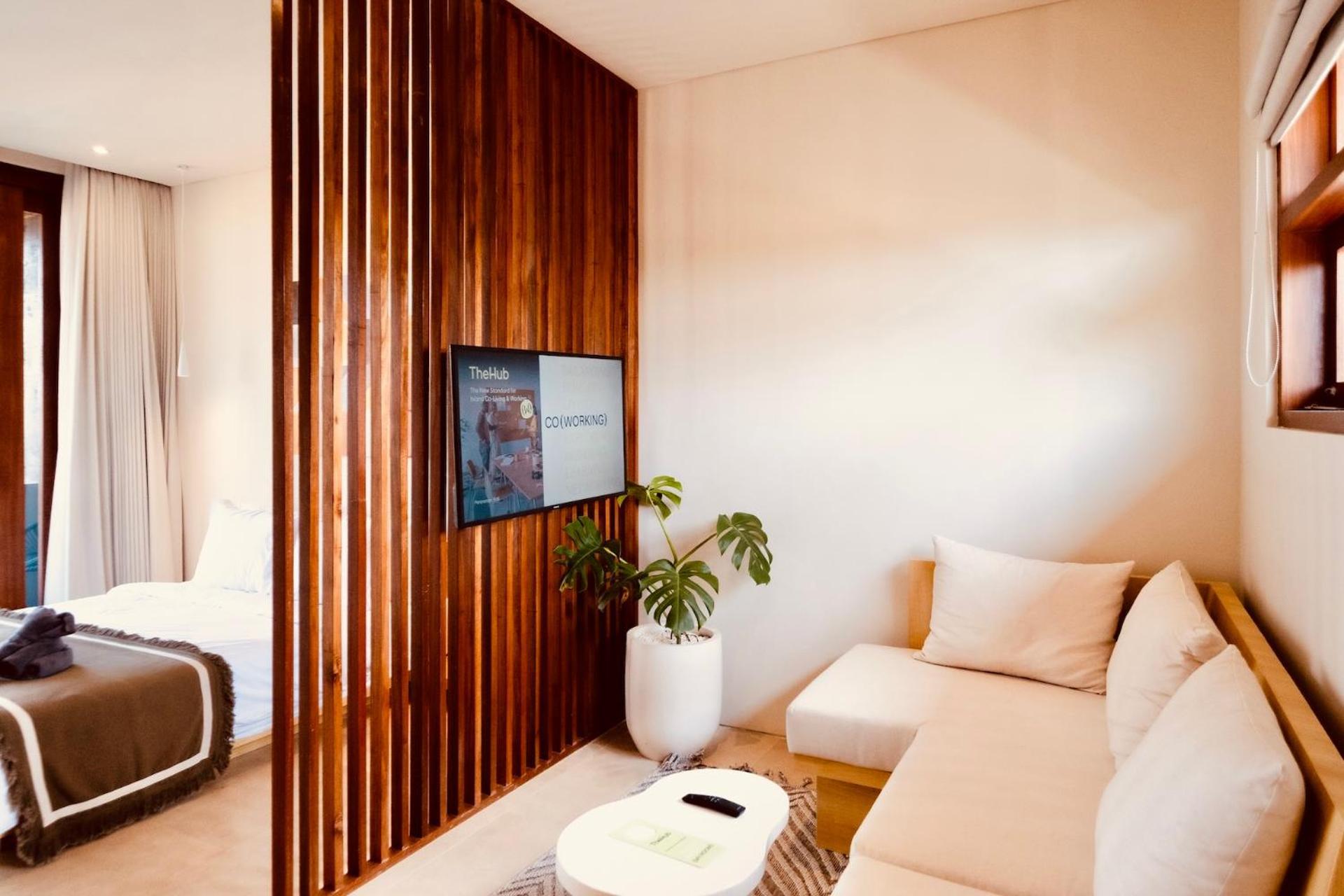 קנגו Thehub Pererenan Coworking, Pool And Rooftop מראה חיצוני תמונה