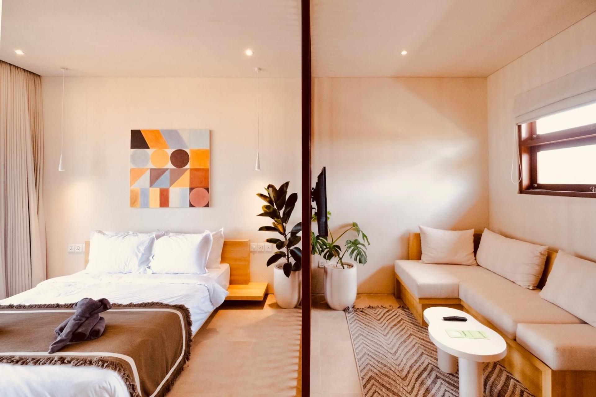 קנגו Thehub Pererenan Coworking, Pool And Rooftop מראה חיצוני תמונה