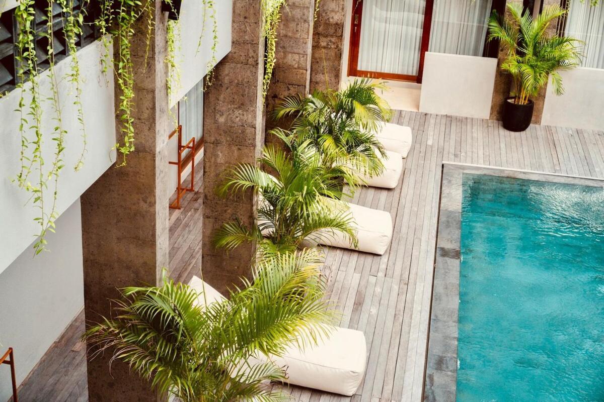 קנגו Thehub Pererenan Coworking, Pool And Rooftop מראה חיצוני תמונה